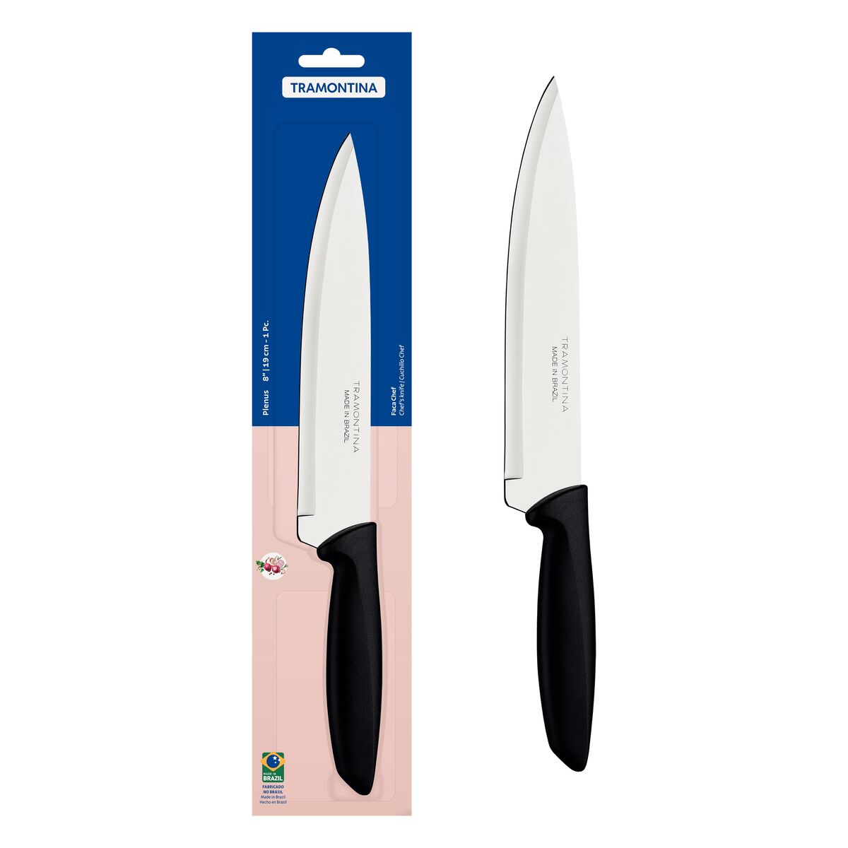Tramontina Plenus Chef Knife 20 cm - Black