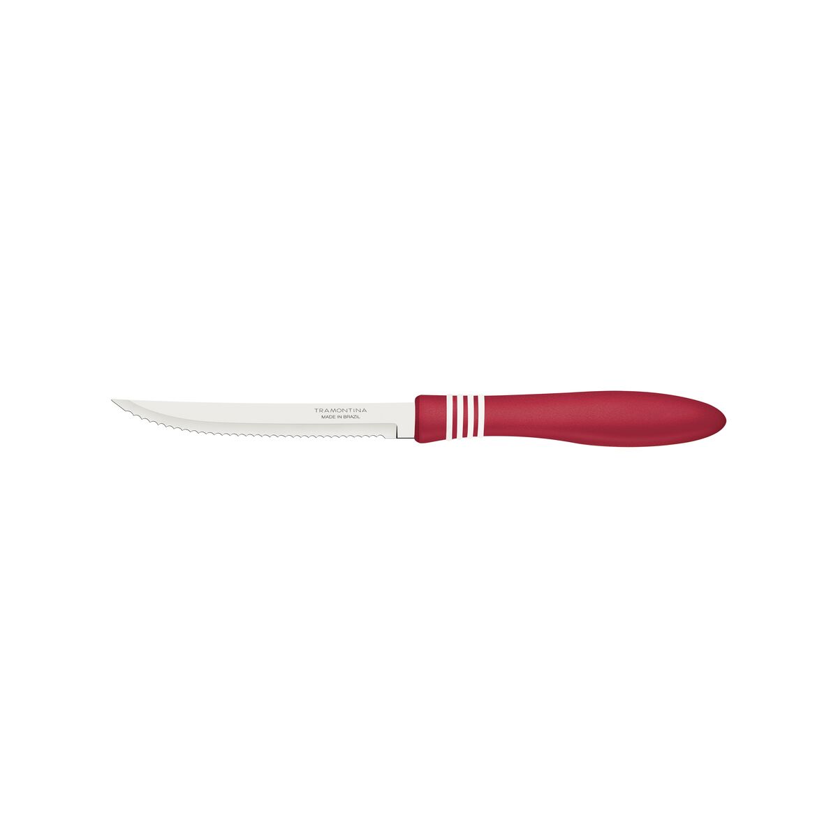 Tramontina Cor & Cor Steak Knife 12.5 cm - Red