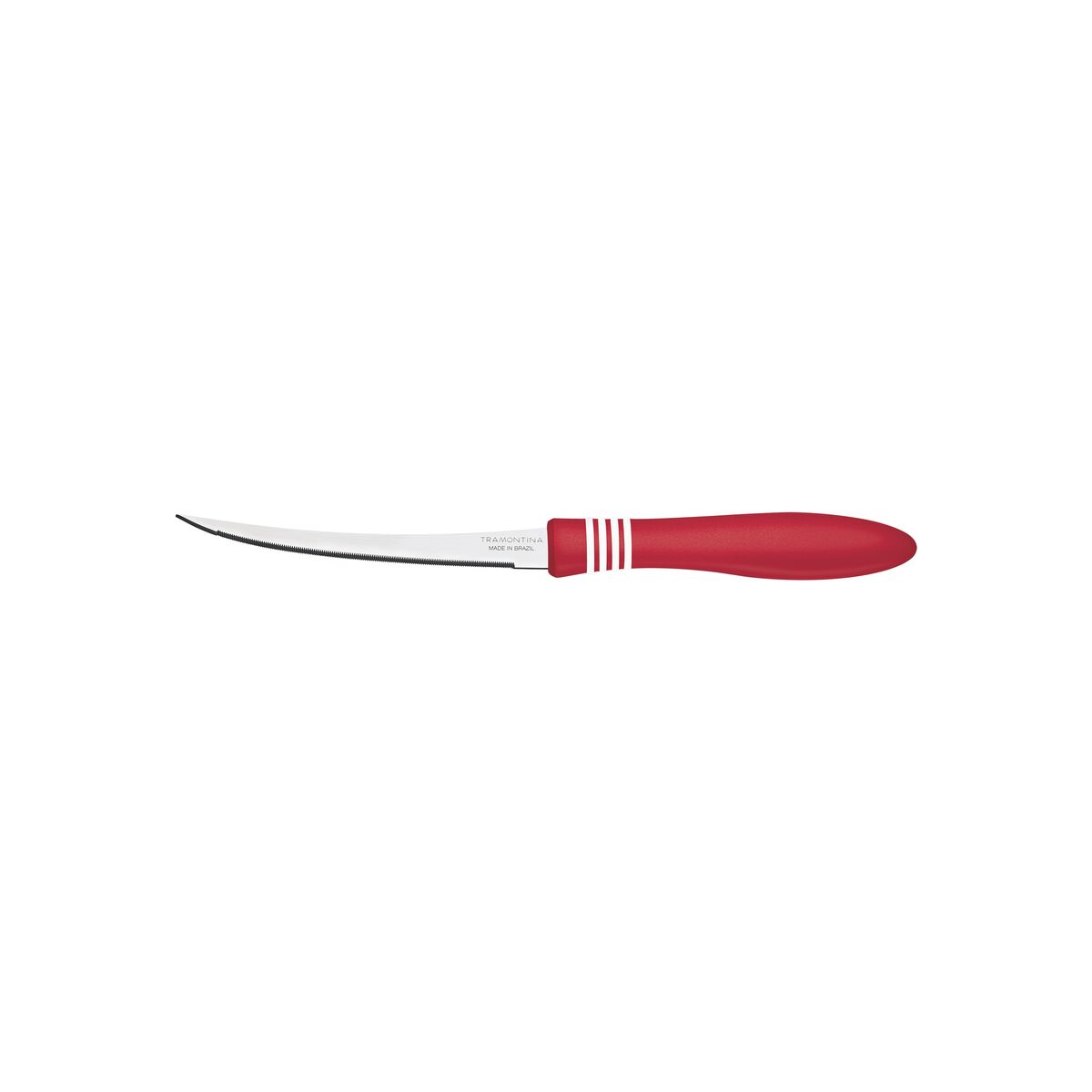 Tramontina Cor & Cor Tomato Knife 12.5 cm - Red