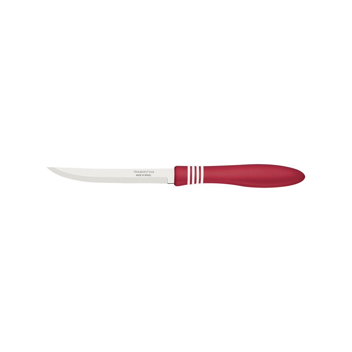 Tramontina Cor & Cor Steak Knife 12.5 cm - Red