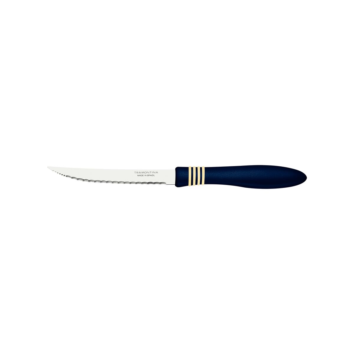 Tramontina Cor & Cor Steak Knife Set 12.5 cm - Navy Blue, 2 Pieces