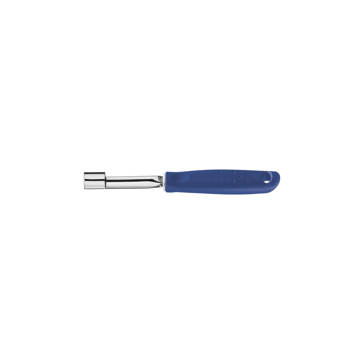 TRAMONTINA Utilità Pulp Extractor – Blue Handle – Stainless Steel – Ideal for Removing Seeds & Fruit Pulp – Compact Design