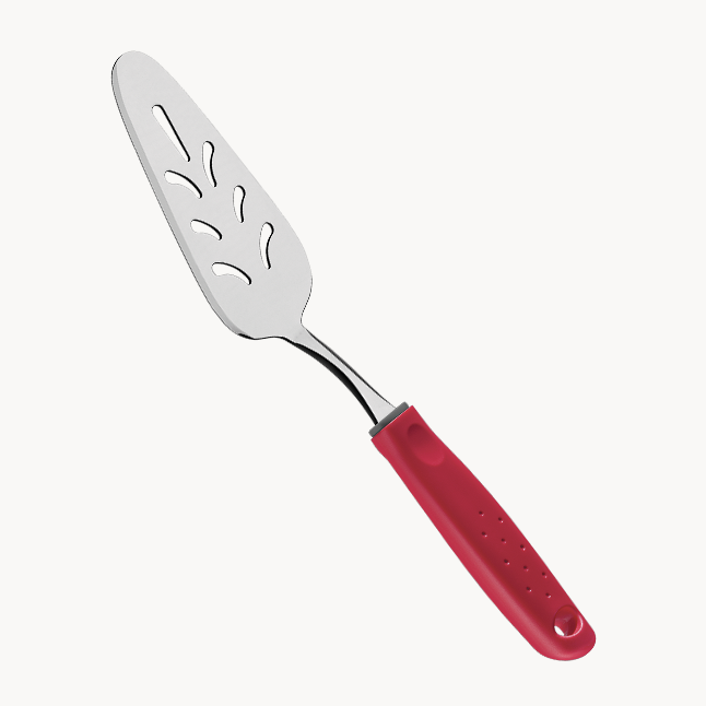 Tramontina Cake Server, Red PP Handle, Red