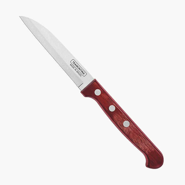 Tramontina 3-Inch Paring Knife, Red Wood | ShararCo