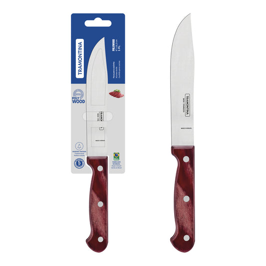 Tramontina Polywood Kitchen Knife 15 cm - Red Wood