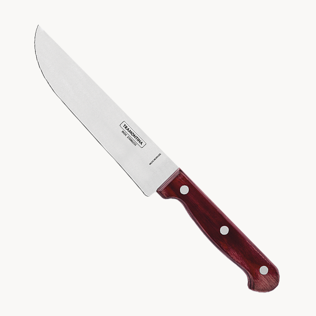 Utility Knife, Red Wood