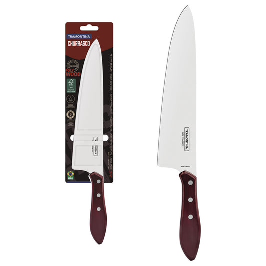 Tramontina Churrasco Butcher Knife 25 cm - Red Wood