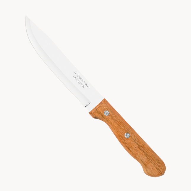 Tramontina 6-Inch Butcher Knife, Wood, Natural Wood