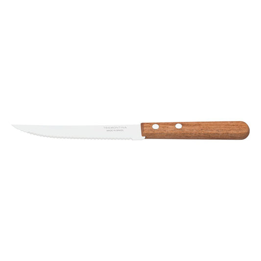 Tramontina Dynamic Steak & Fruit Knife 12.5 cm - Natural Wood