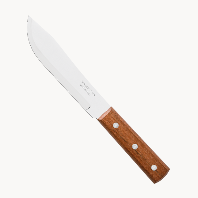 Tramontina 5 Inch Kitchen Knife Dynamic, Natural Wood