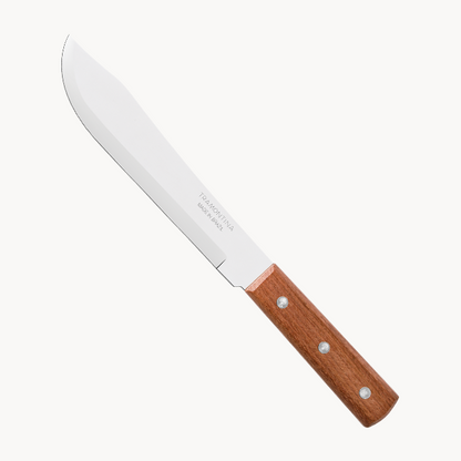 Tramontina Kitchen Knife, Natural Wood - 20 cm