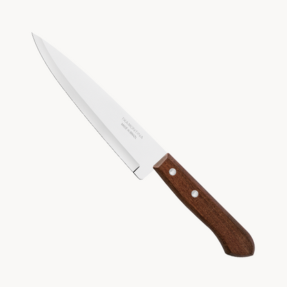 Tramontina Fish Knife, Natural Wood - 17.5 cm