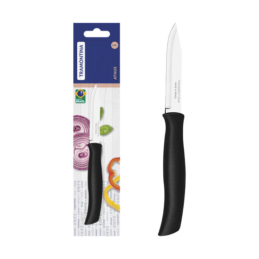 Tramontina Athus Fruit & Vegetable Knife 7.5 cm - Black