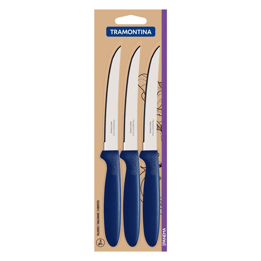 Tramontina Ipanema Steak Knife 12.5 cm - Blue