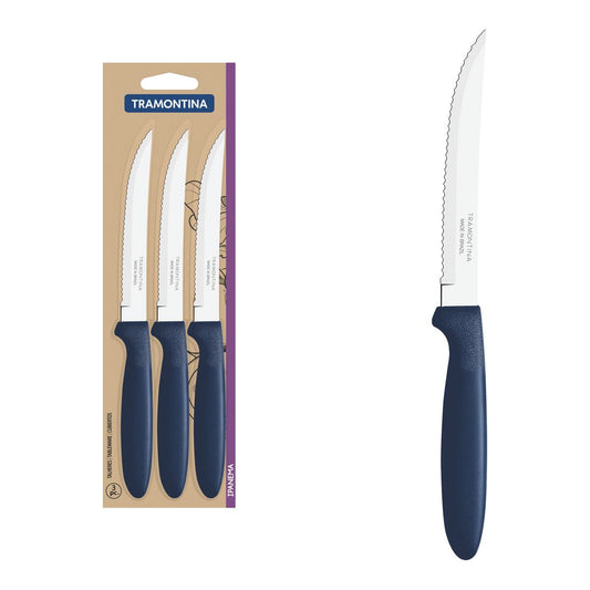 Tramontina Ipanema Knife Set 12.5 cm - Blue, 3 Pieces
