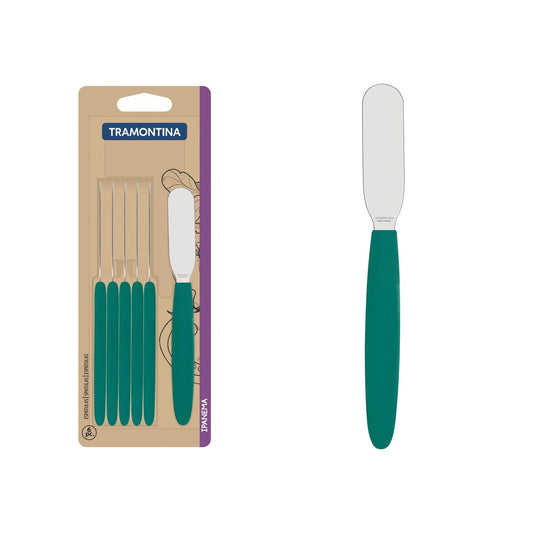 Tramontina Ipanema Butter Spreader Set - Green, 6 Pieces