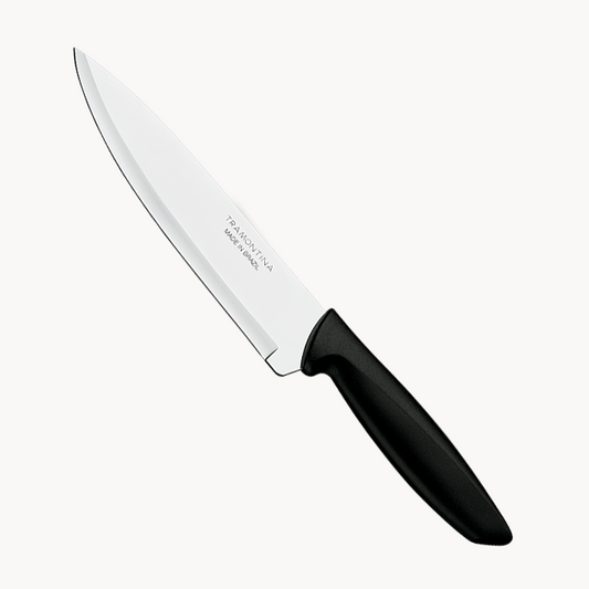 Tramontina Chef Knife, Black 8 Inch, Black