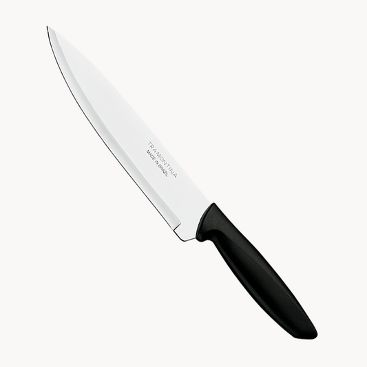Tramontina Chef Knife, Black 8 Inch, Black