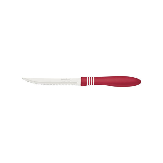 Tramontina Cor & Cor Steak Knife 12.5 cm - Red