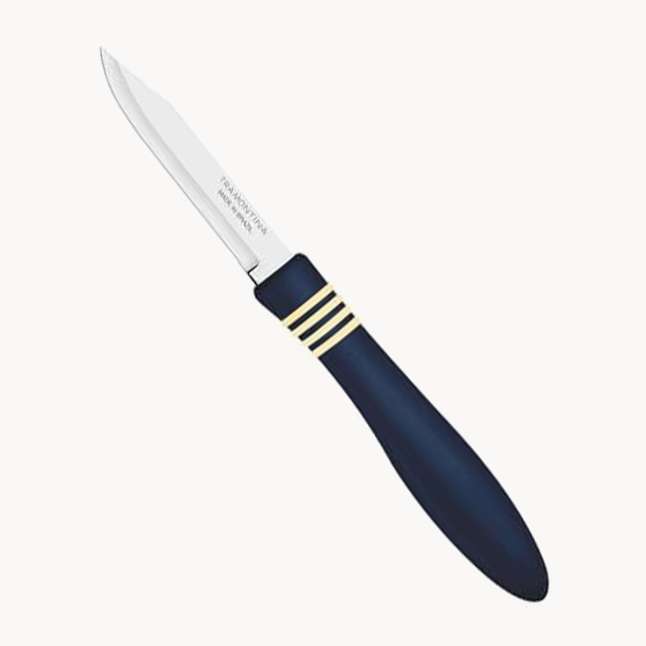 Tramontina 3-Inch Fruit & Vegetable Knife, Navy Blue