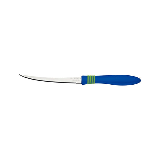 Tramontina Cor & Cor Tomato Knife Set 12.5 cm - Blue, 2 Pieces
