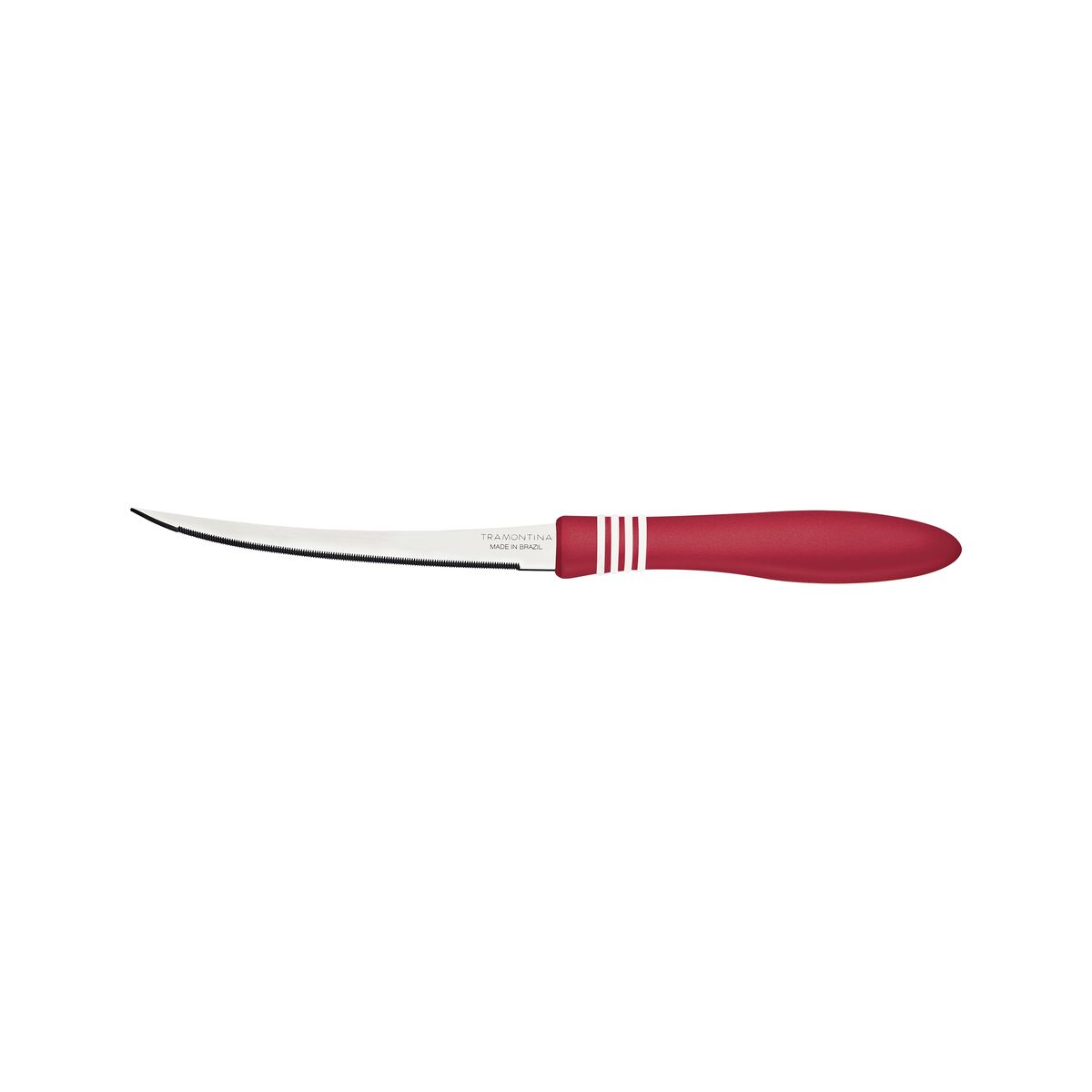 Tramontina Cor & Cor Tomato Knife 12.5 cm - Red