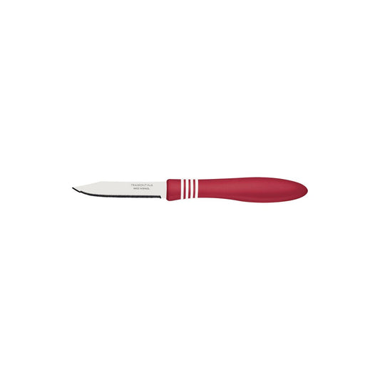 Tramontina Cor & Cor Fruit Knife 7.62 cm - Red