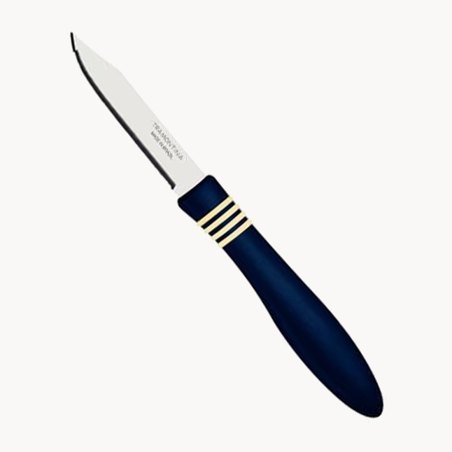 Tramontina 3-Inch Utility Knife, Blue, Navy Blue