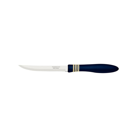Tramontina Cor & Cor Steak Knife Set 12.5 cm - Navy Blue, 2 Pieces