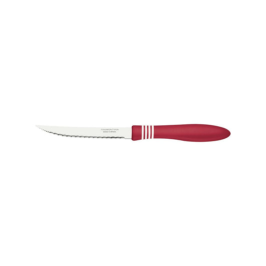 Tramontina Cor & Cor Steak Knife 12.5 cm - Red