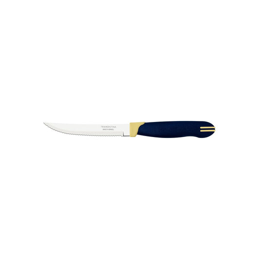 Tramontina Multicolor Steak Knife 12.5 cm - Blue