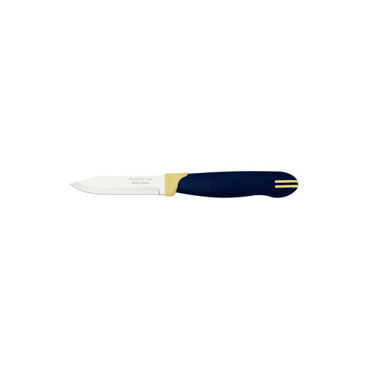 Tramontina Multicolor Fruit & Vegetable Knife 7.5 cm - Blue