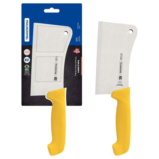 Tramontina Professional Master Cleaver 15 cm - Yellow