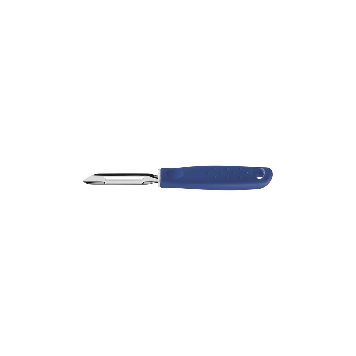 TRAMONTINA Utilità Vegetable Peeler – Stainless Steel Blade with Blue Handle – Efficient Peeling Tool – Dishwasher Safe