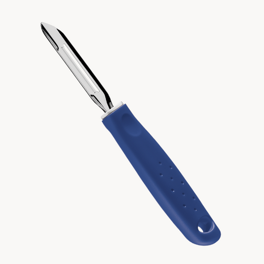 Tramontina Vegetable Peeler, Blue Handle, Blue