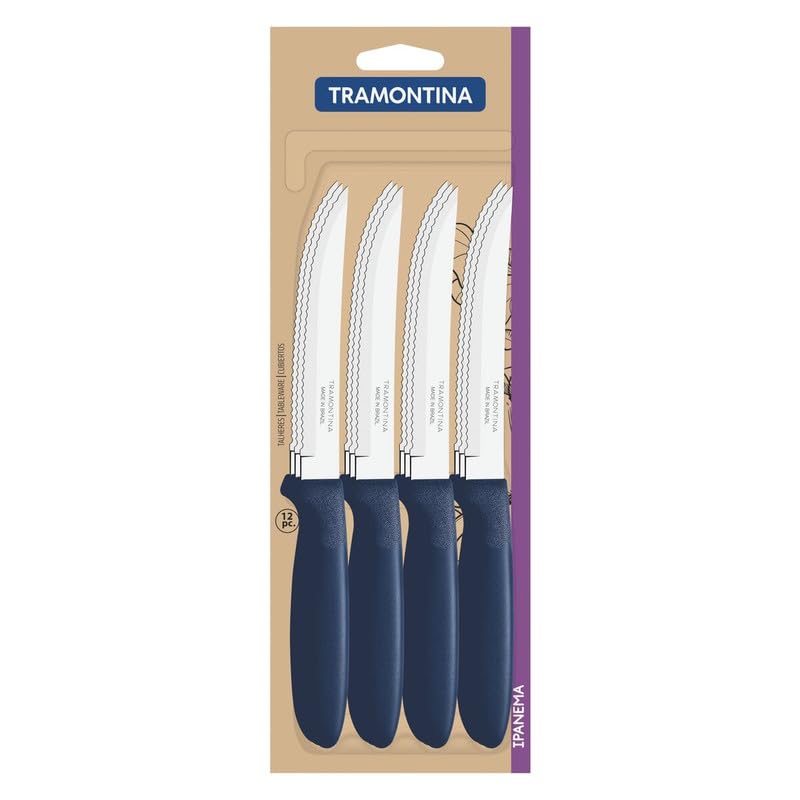 Tramontina Ipanema 12-Piece Stainless Steel Steak Knife Set