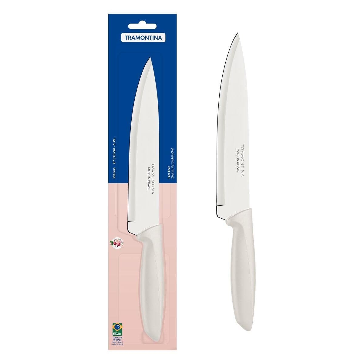 Tramontina Plenus Stainless Steel Chef Knife with Handle