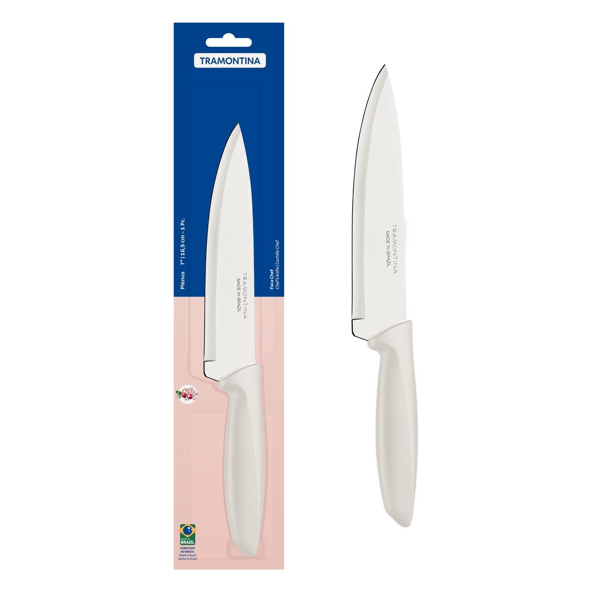 Tramontina Plenus Stainless Steel Chef Knife with Handle