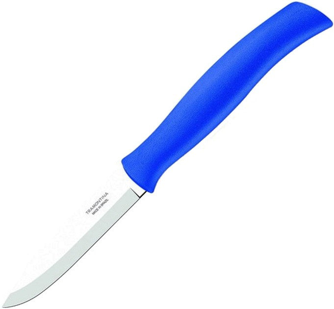 Tramontina Vegetable Knife, Blue polypropylene Handle, Blue