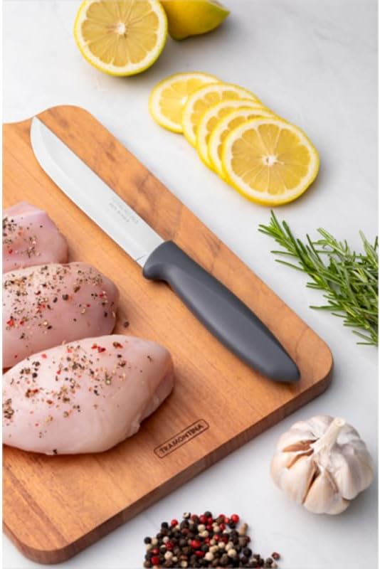 Tramontina 3-piece Knife Set, Gray | ShararCo
